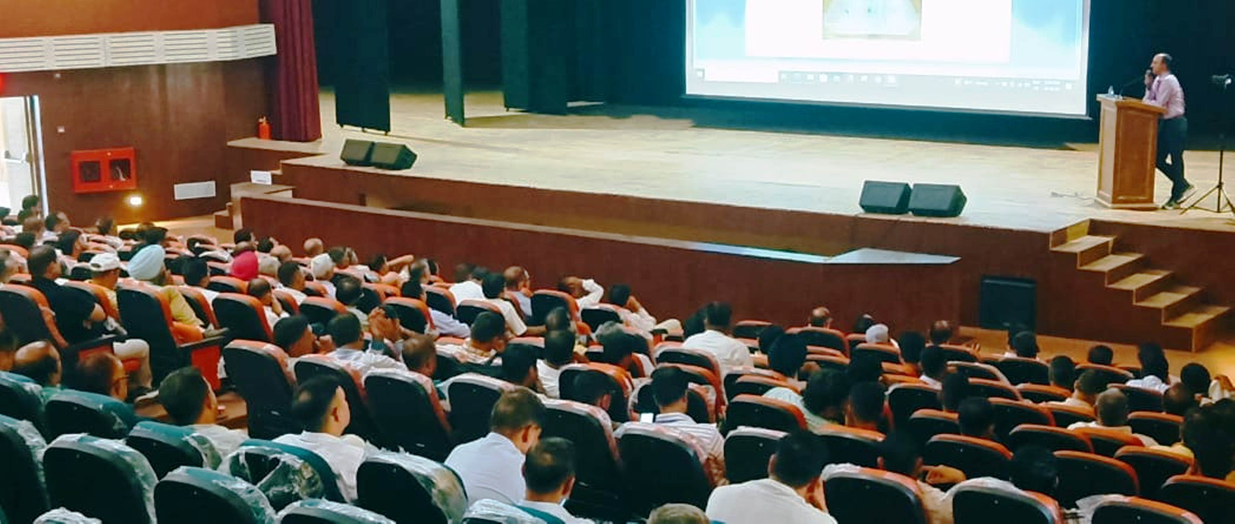 Workshop organized for rehearsal of counting personnel
